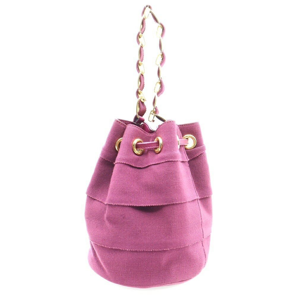 Salvatore Ferragamo Hand Bag Tote Purse Burgundy Authentic