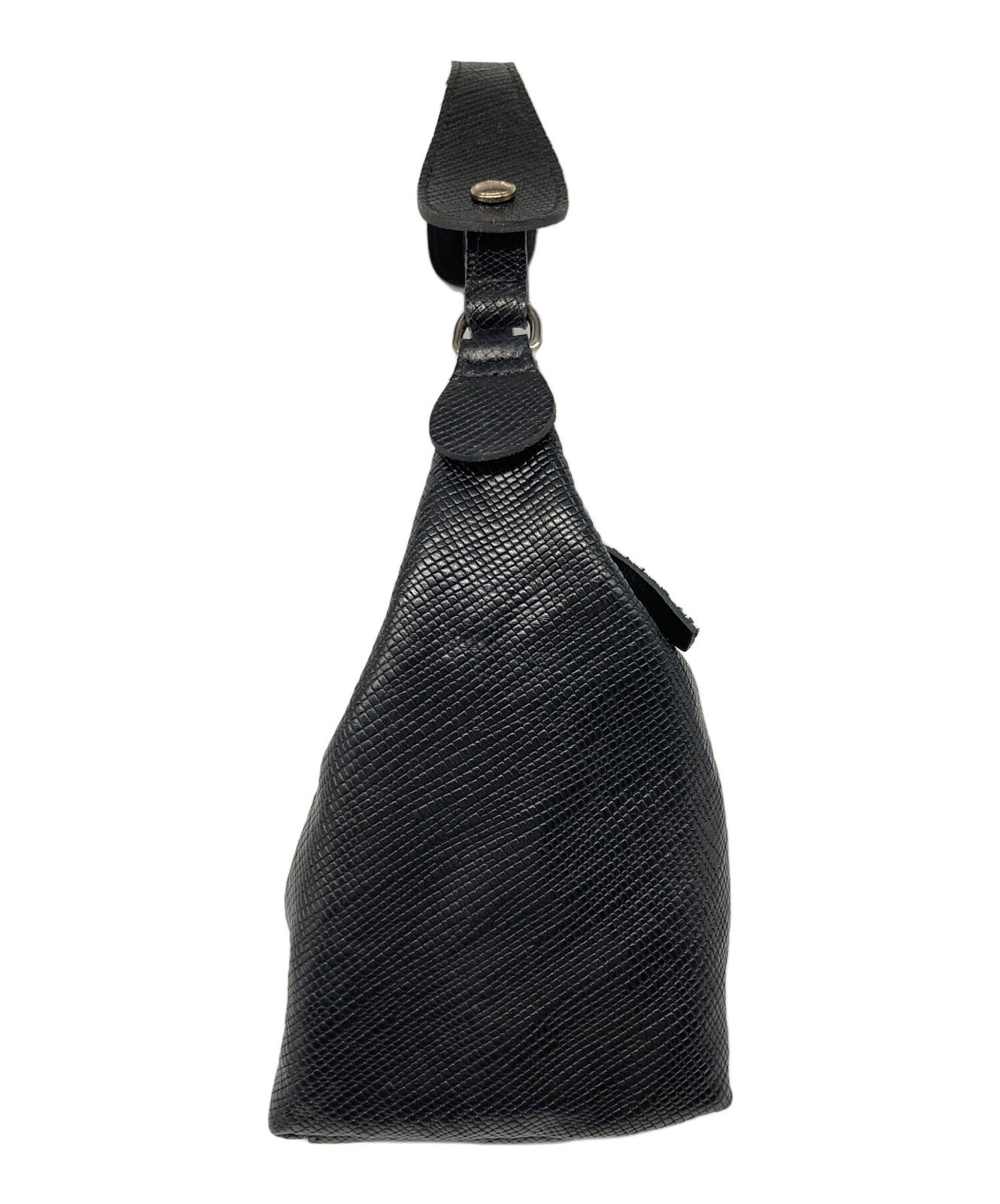 Longchamp Hand Bag Tote Purse Black Authentic