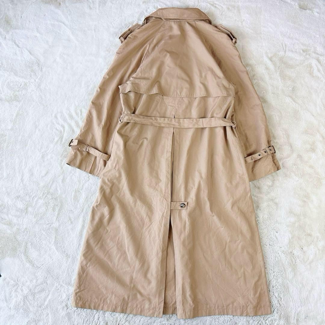 BURBERRY Coat Nova Check Asian fit L US size M Brown Beige Authentic