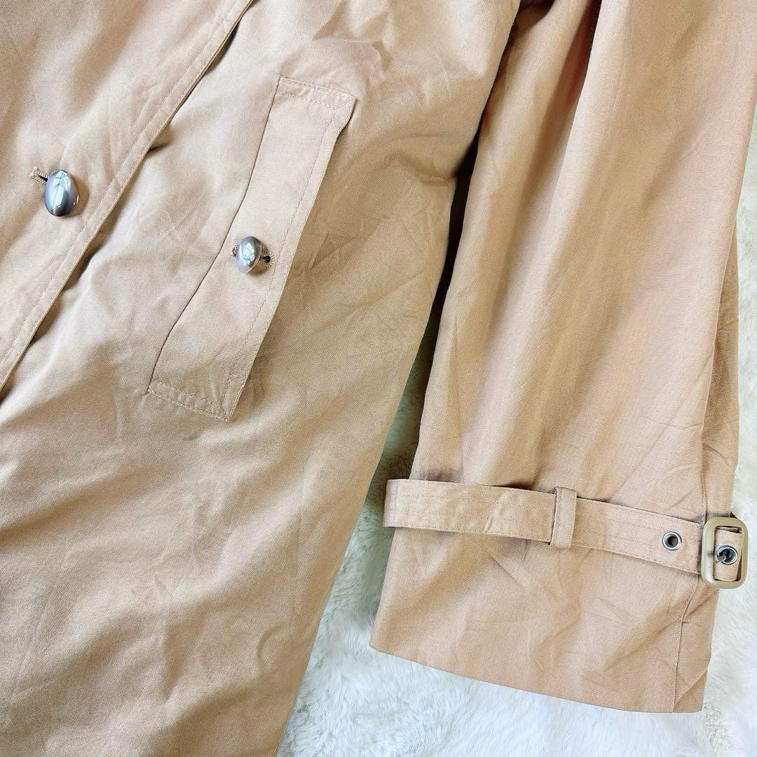 BURBERRY Coat Nova Check Asian fit L US size M Brown Beige Authentic