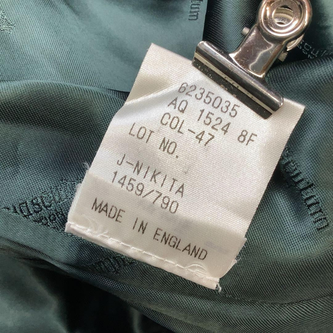 Aquascutum Trench Coat Asian fit L US size M Khaki Authentic