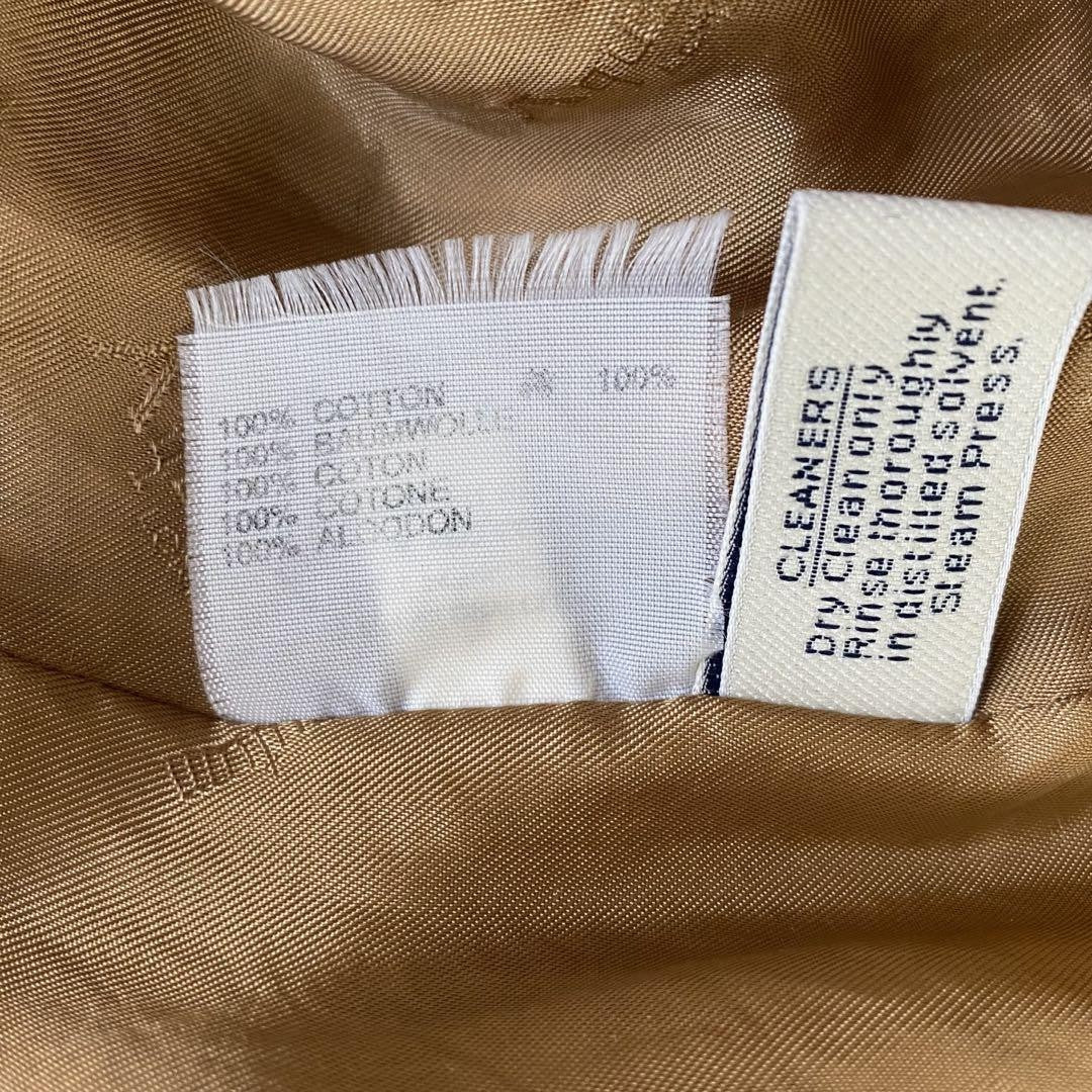 Aquascutum Trench Coat House Check FREE SIZE Authentic