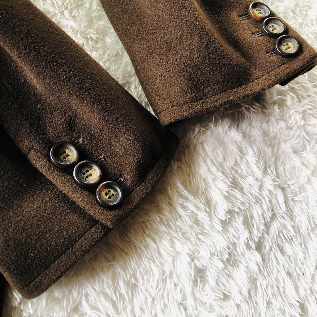 Weekend Max Mara Long Coat Asian fit M 38 US size S Dark Brown Authentic
