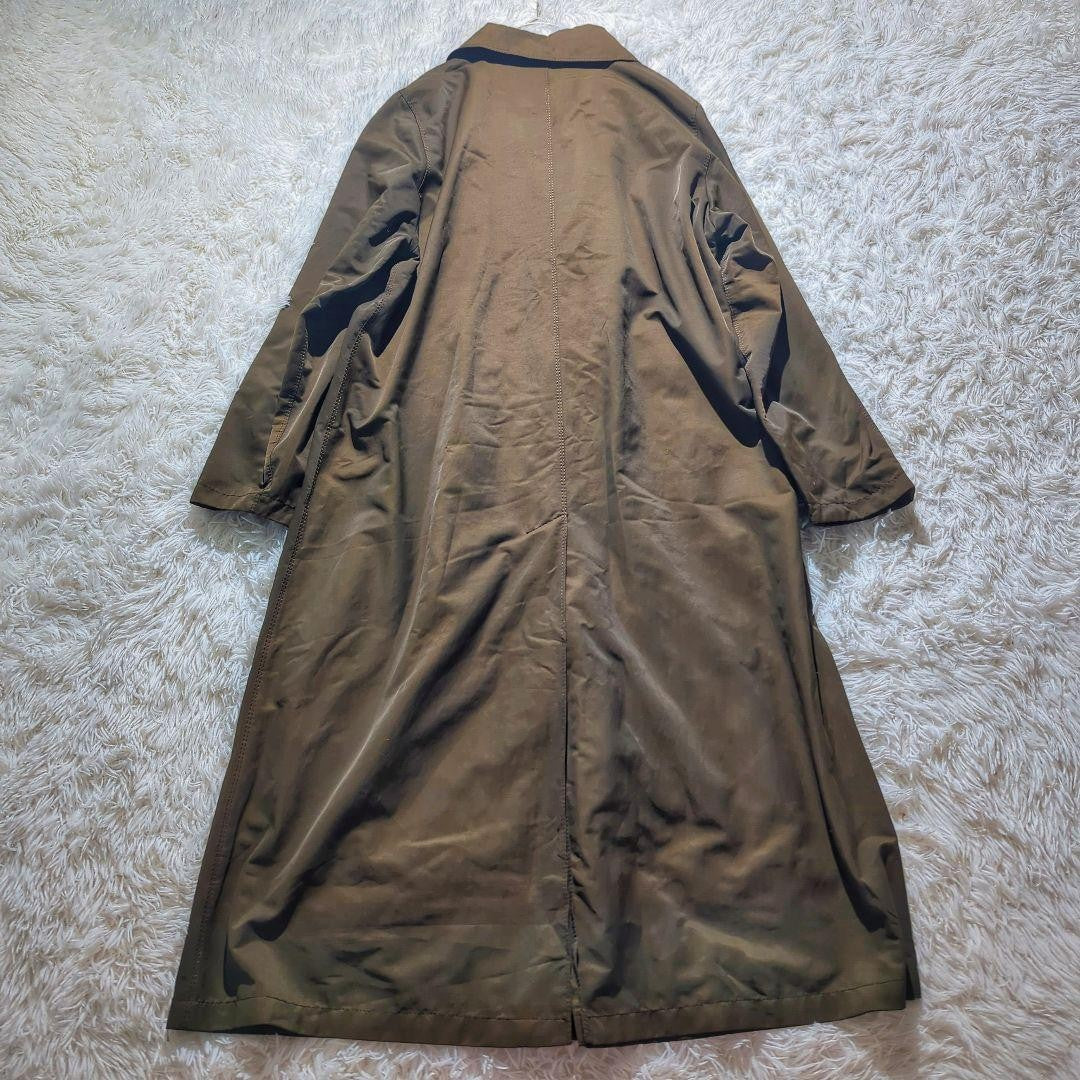 Max Mara Long Coat Asian fit 2XL 44 US size XL Khaki Authentic