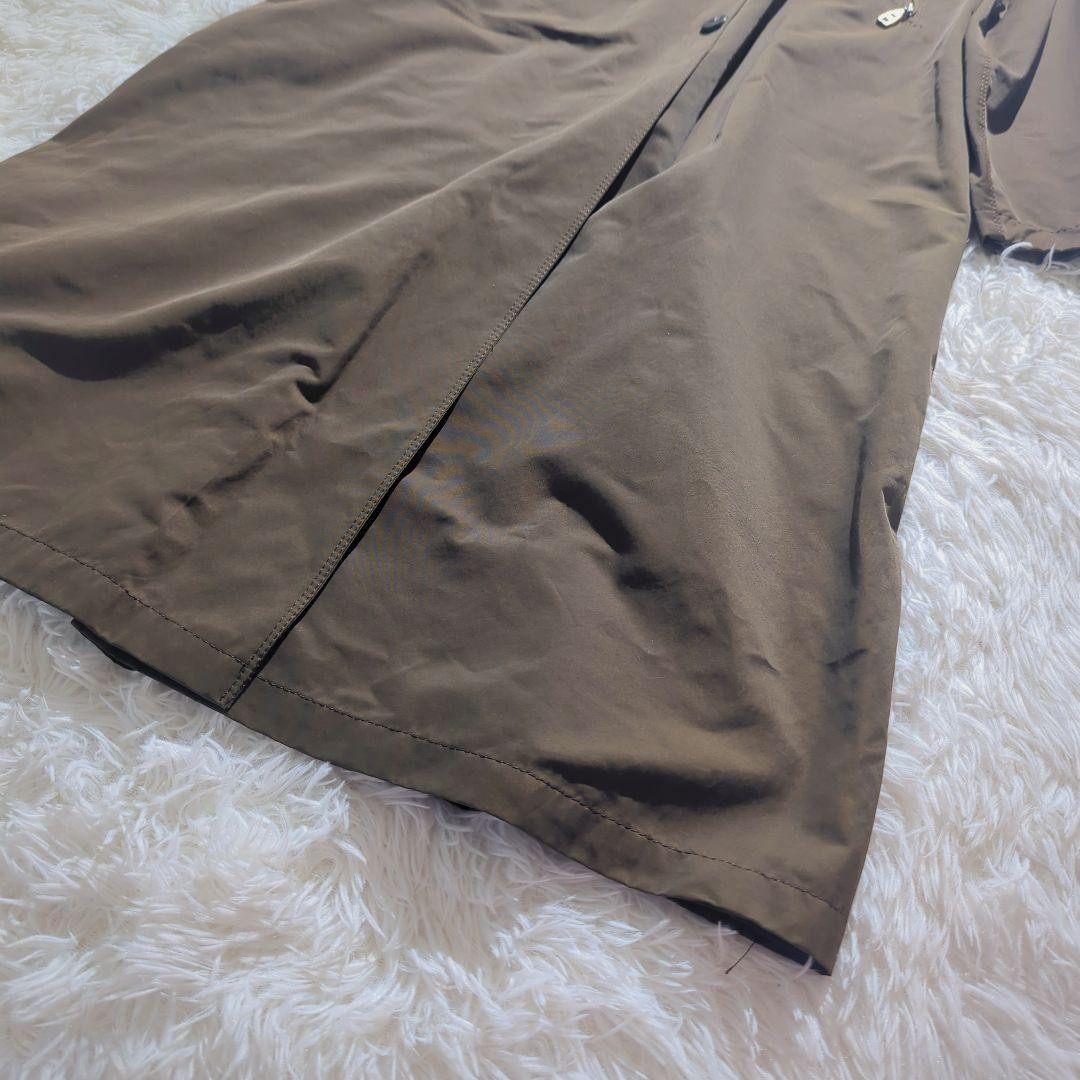 Max Mara Long Coat Asian fit 2XL 44 US size XL Khaki Authentic
