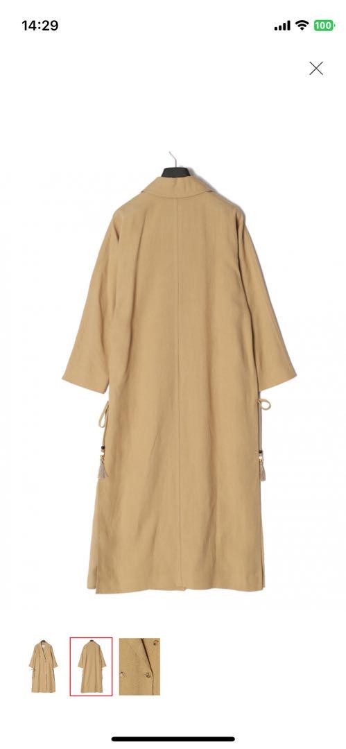 Max Mara Long Coat Asian fit M US size S Authentic