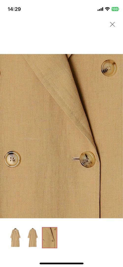 Max Mara Long Coat Asian fit M US size S Authentic