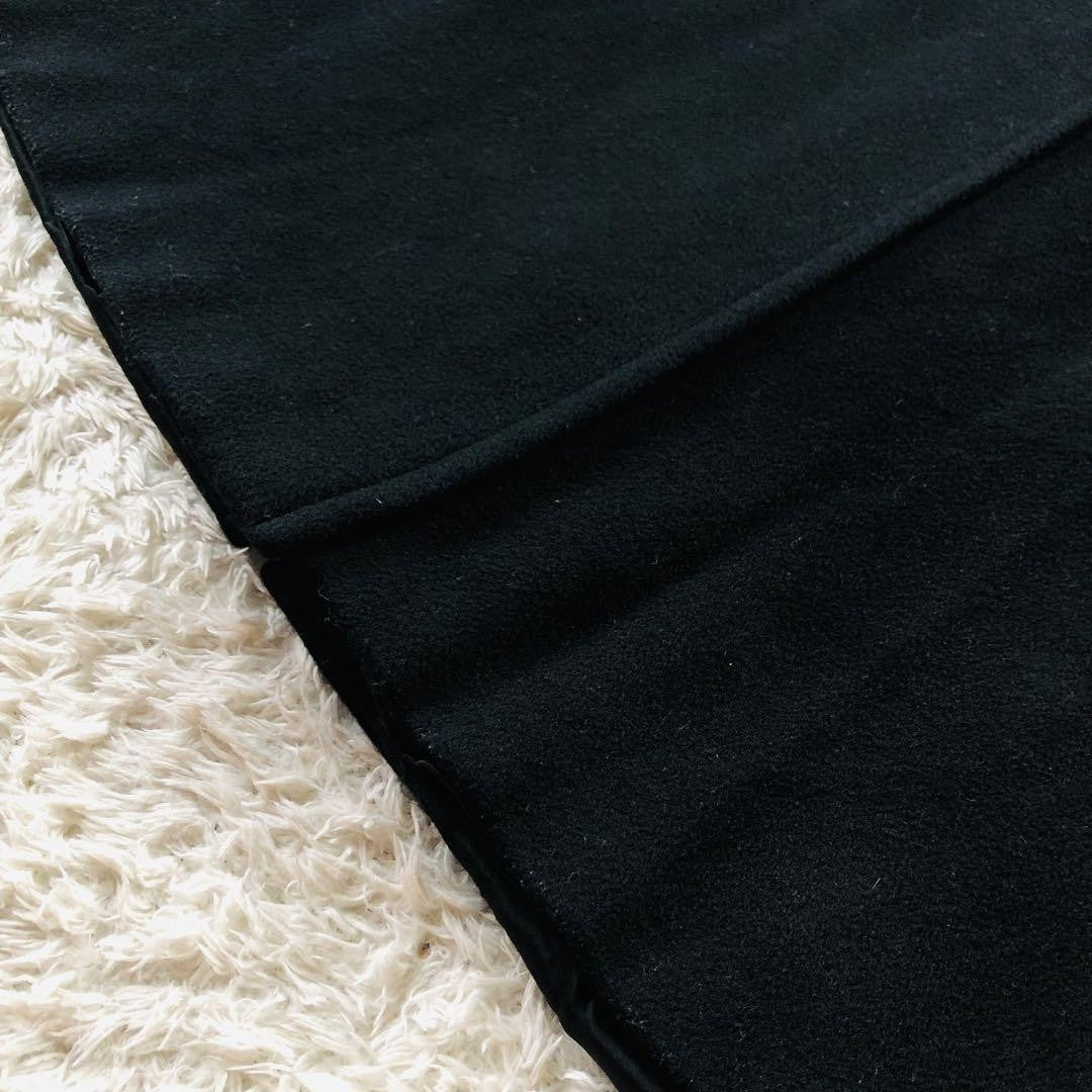 Max Mara Long Coat Asian fit M 38 US size S Black Authentic