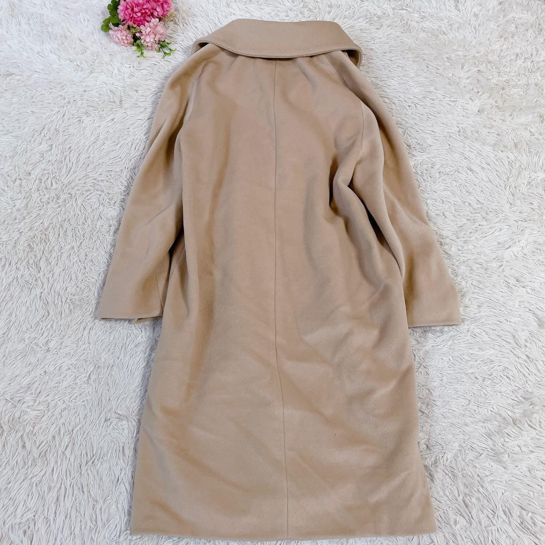 Max Mara Chester Coat Asian fit L 40 US size M Beige Authentic