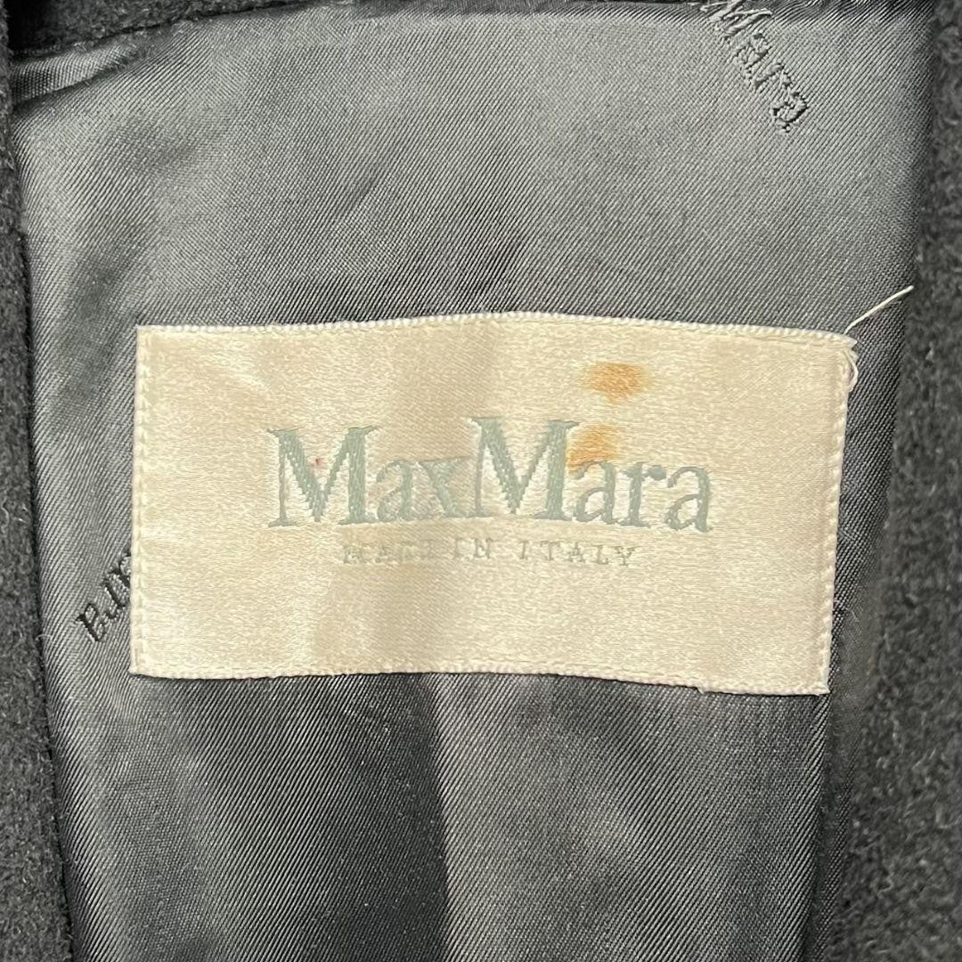 Max Mara Long Coat Asian fit M US size S Black Authentic