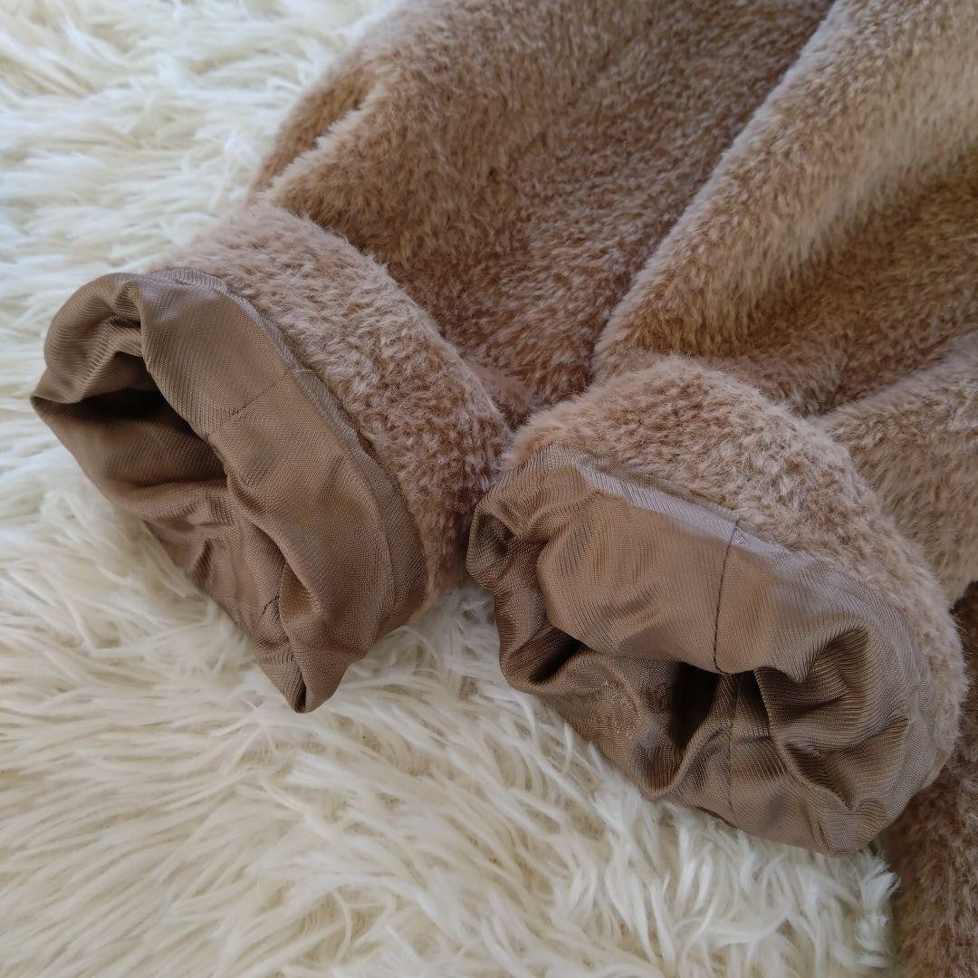 Max Mara Studio Long Coat Asian fit M 38 US size S Camel Authentic