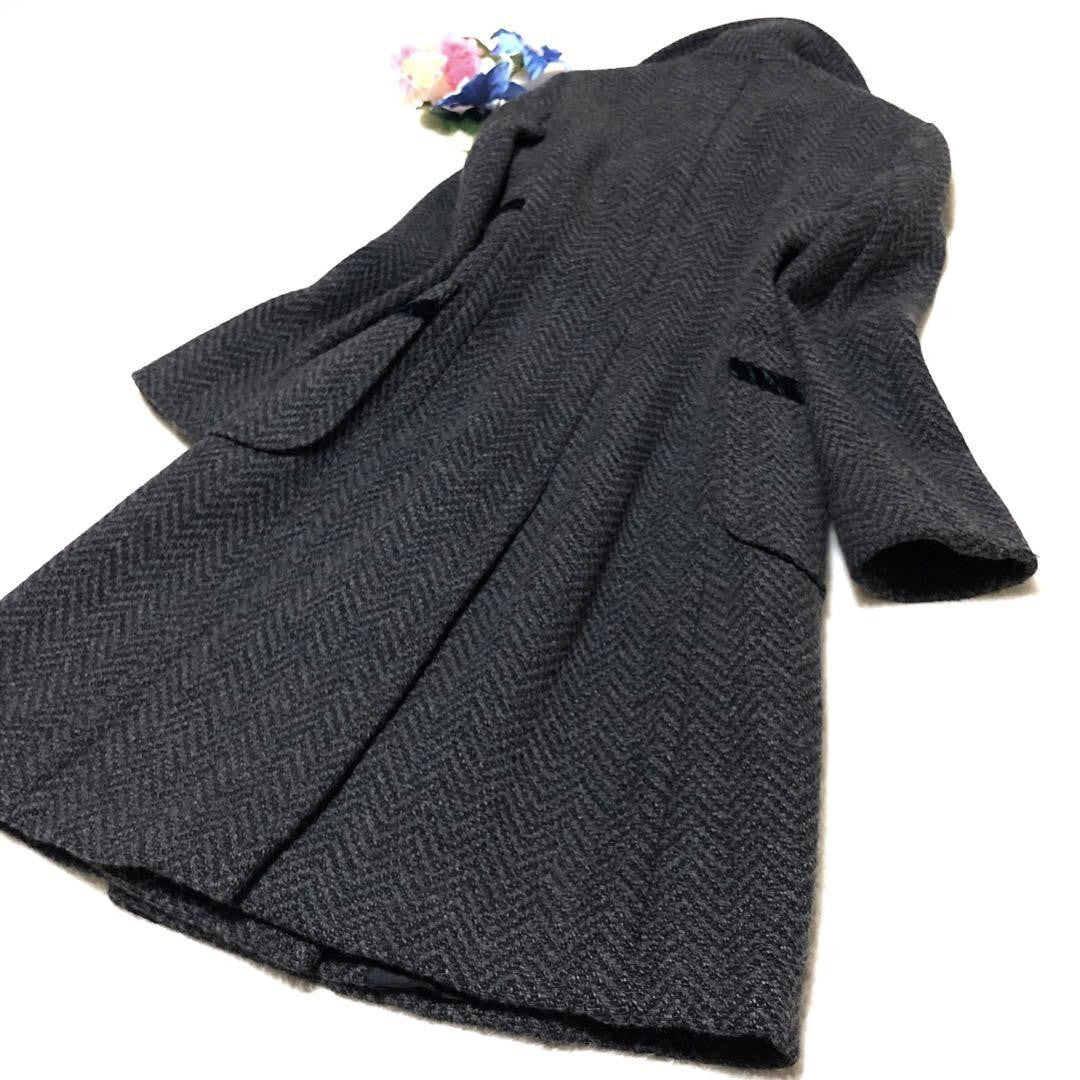 Max Mara MAX&Co. Chester Coat Asian fit M 38 US size S Dark Gray Authentic