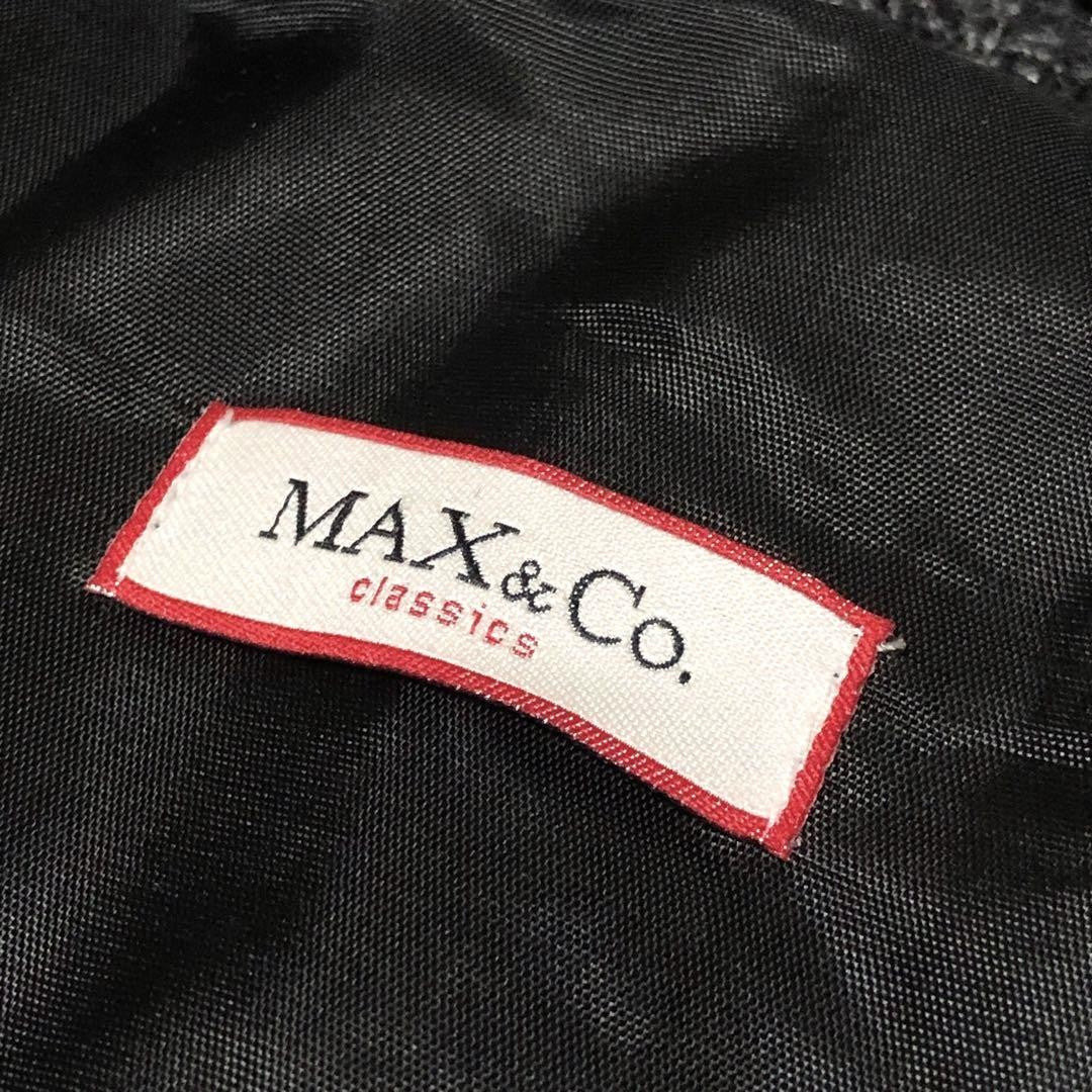 Max Mara MAX&Co. Chester Coat Asian fit M 38 US size S Dark Gray Authentic