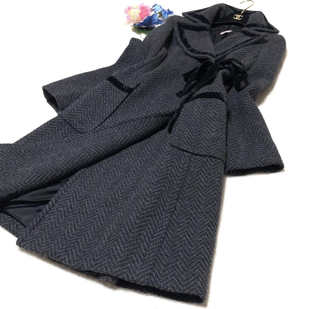 Max Mara MAX&Co. Chester Coat Asian fit M 38 US size S Dark Gray Authentic