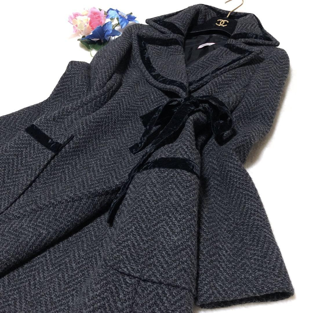 Max Mara MAX&Co. Chester Coat Asian fit M 38 US size S Dark Gray Authentic
