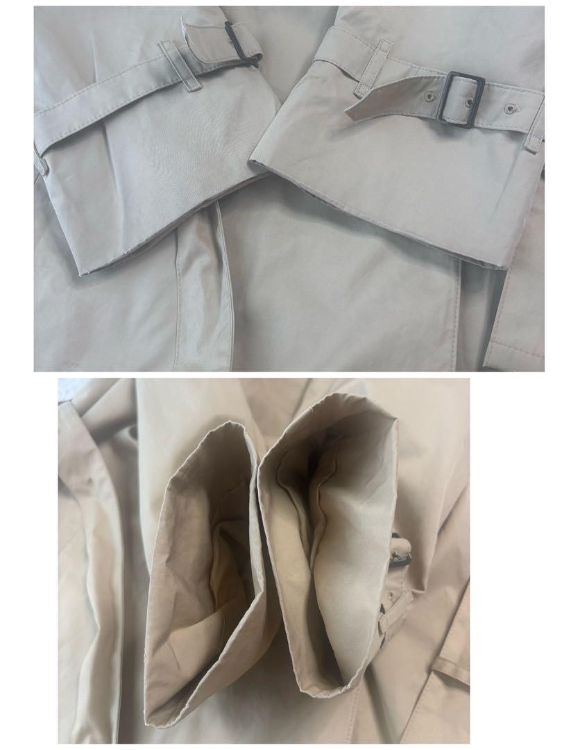 BURBERRY Coat Asian fit M US size S Beige Authentic