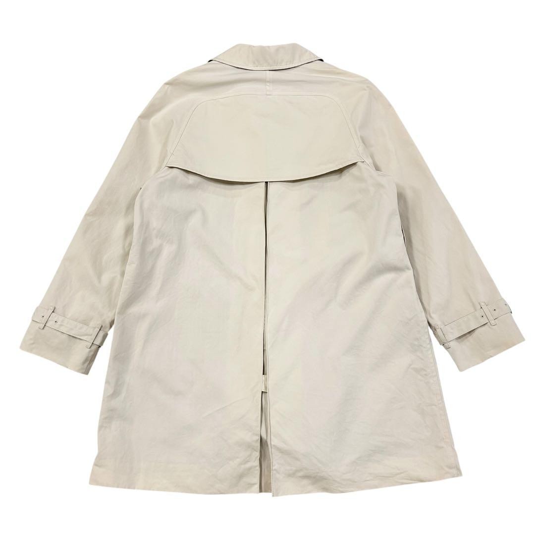 BURBERRY BLUE LABEL Chester Coat Nova Check Asian fit M 38 US size S Beige Auth