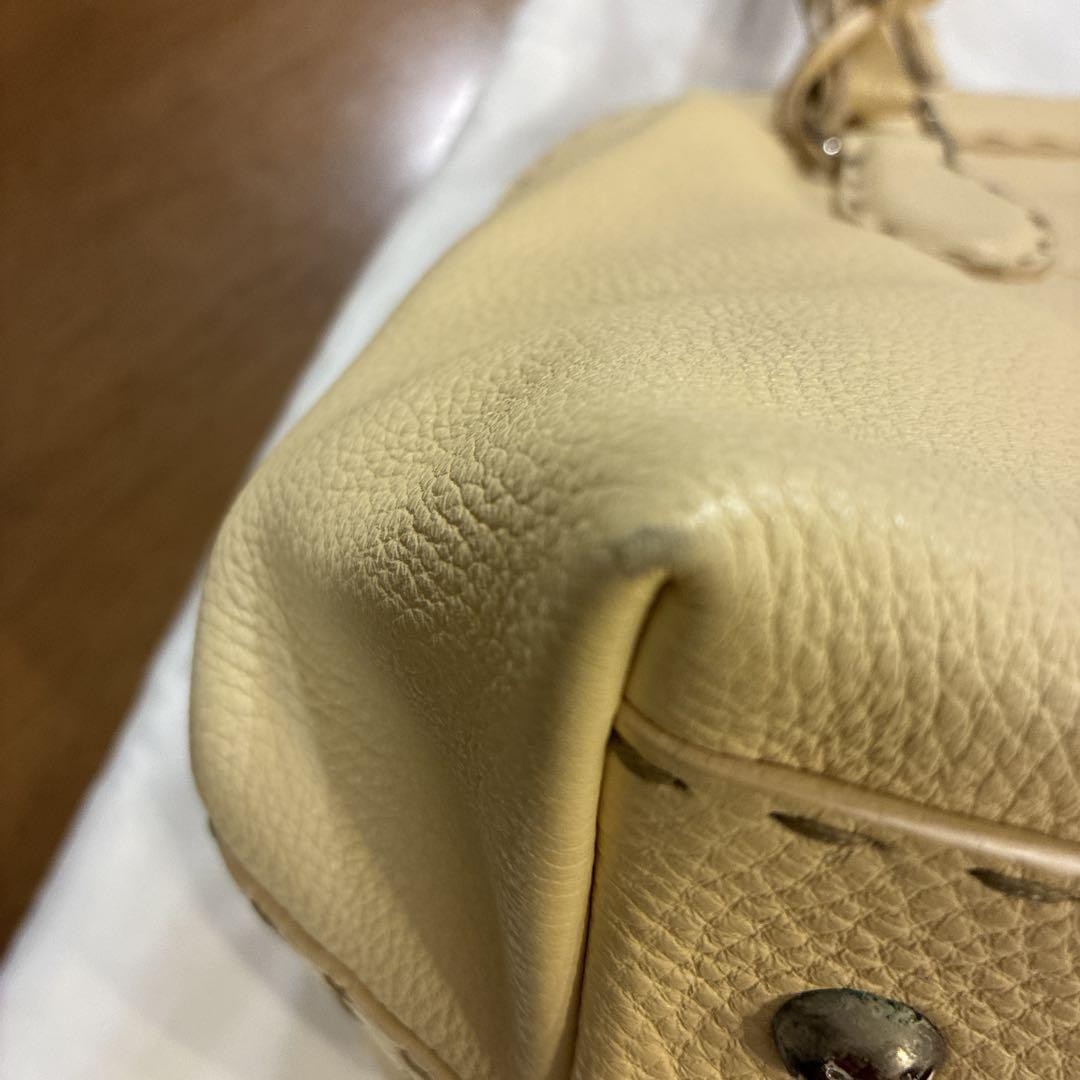 FENDI Hand Bag Tote Purse Selleria Authentic