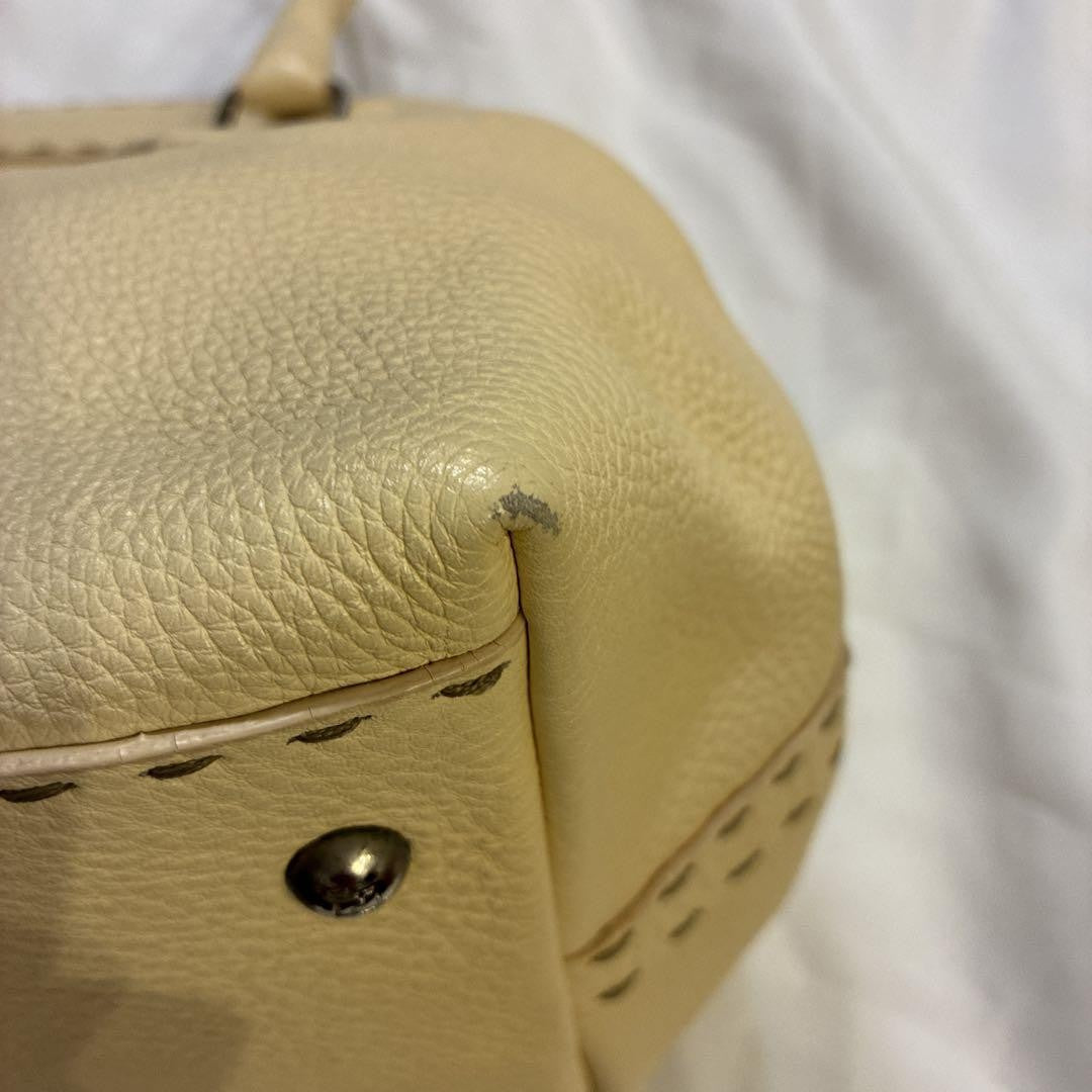 FENDI Hand Bag Tote Purse Selleria Authentic