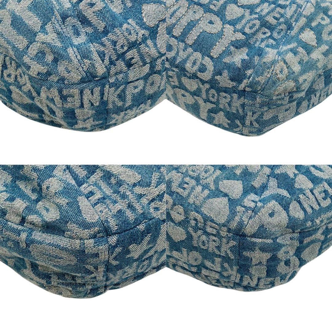 COACH Shoulder Bag Purse Poppy Denim Blue Authentic