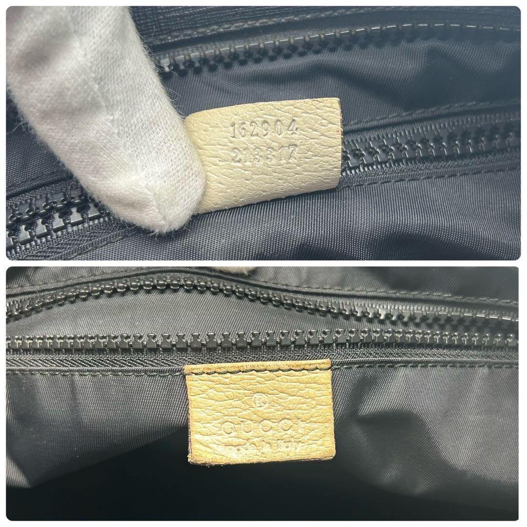 GUCCI Shoulder Bag Purse PVC Leather Authentic