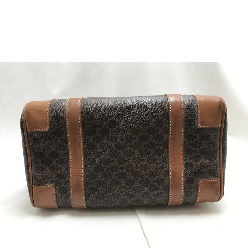 CELINE Mini Boston Hand Bag Tote Purse Macadam Authentic
