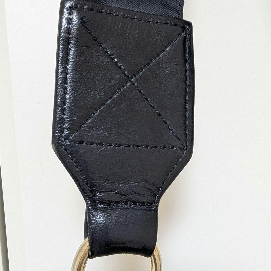 Saint Laurent Shoulder Bag Purse Navy Authentic