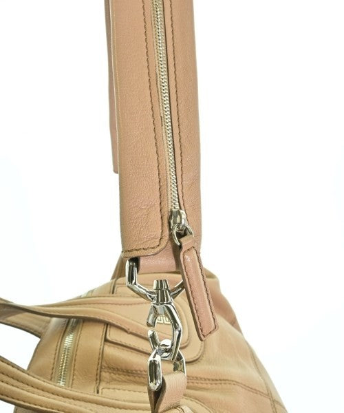 GIVENCHY Hand Bag Tote Purse Nightingale Pink Beige Authentic