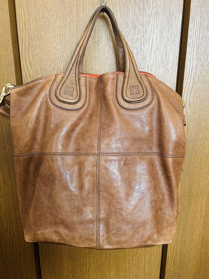 GIVENCHY Hand Bag Tote Purse Nightingale Authentic