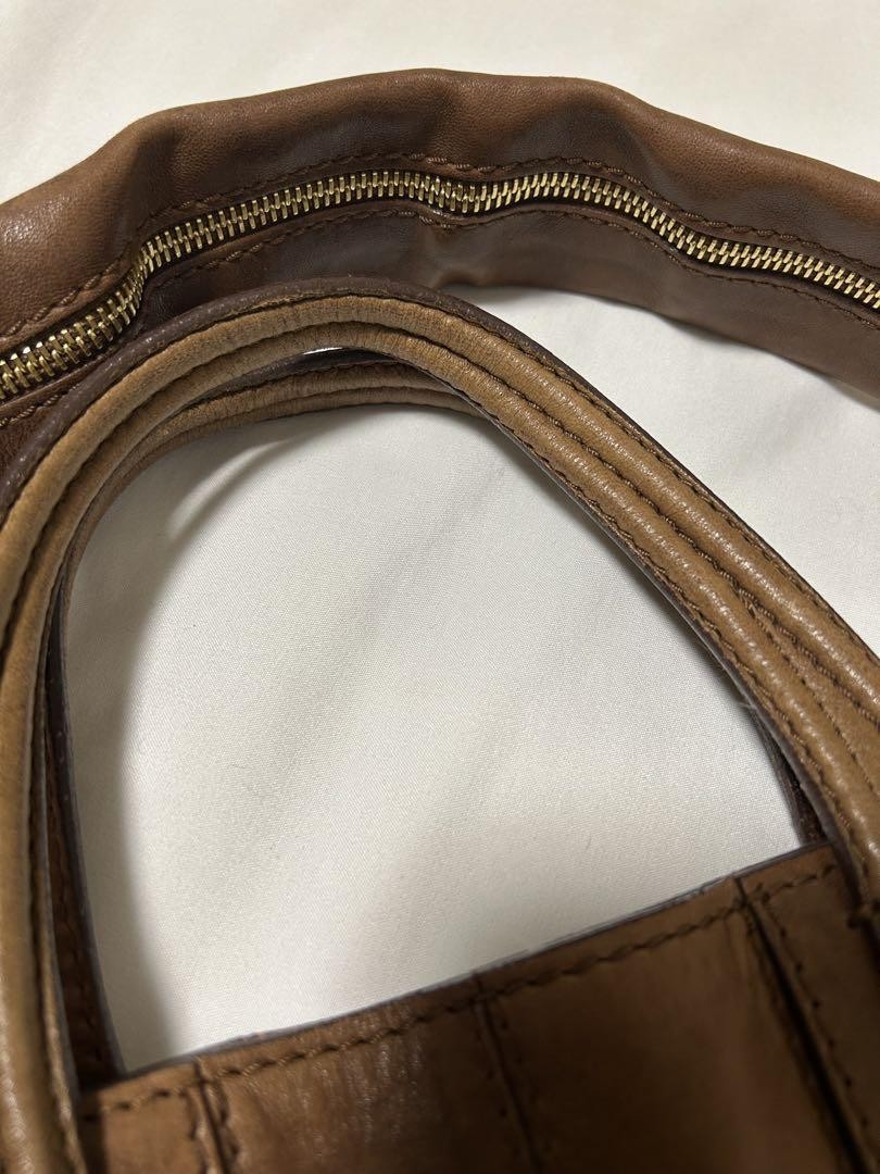 GIVENCHY Hand Bag Tote Purse Nightingale Authentic