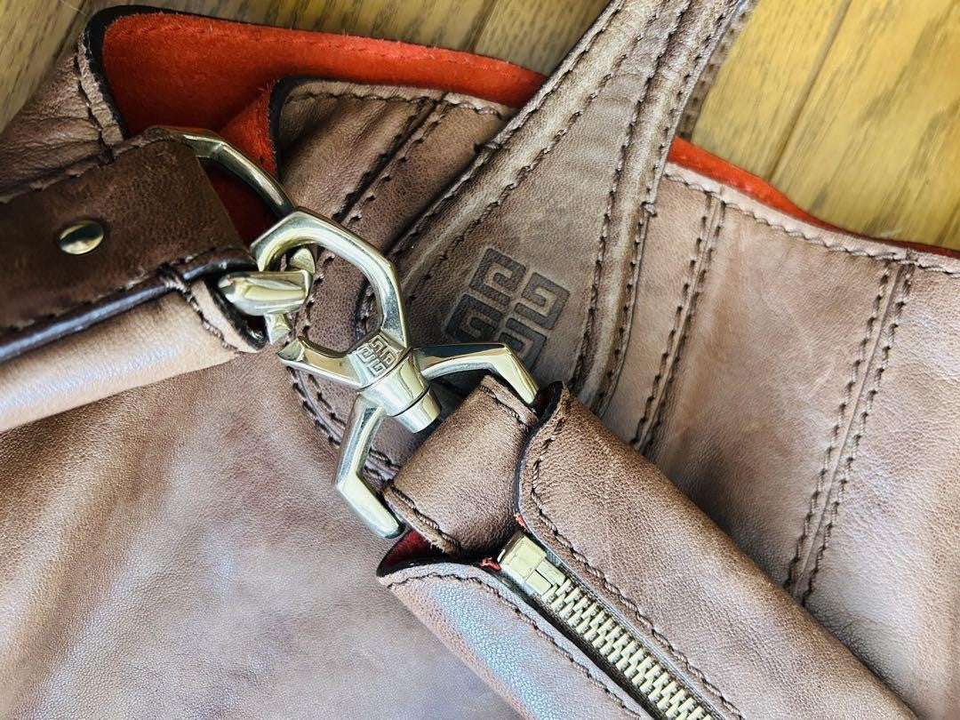 GIVENCHY Hand Bag Tote Purse Nightingale Authentic
