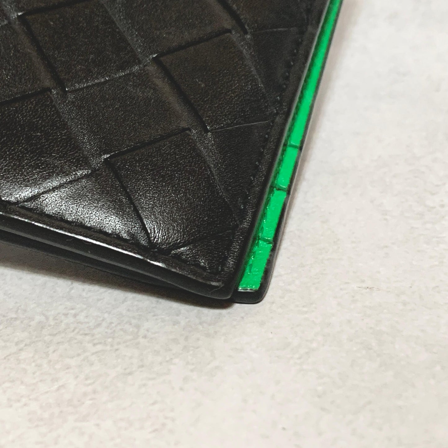 Bottega Veneta Coin Case Intrecciato Bi-fold Holder Wallet Flap Purse Compact