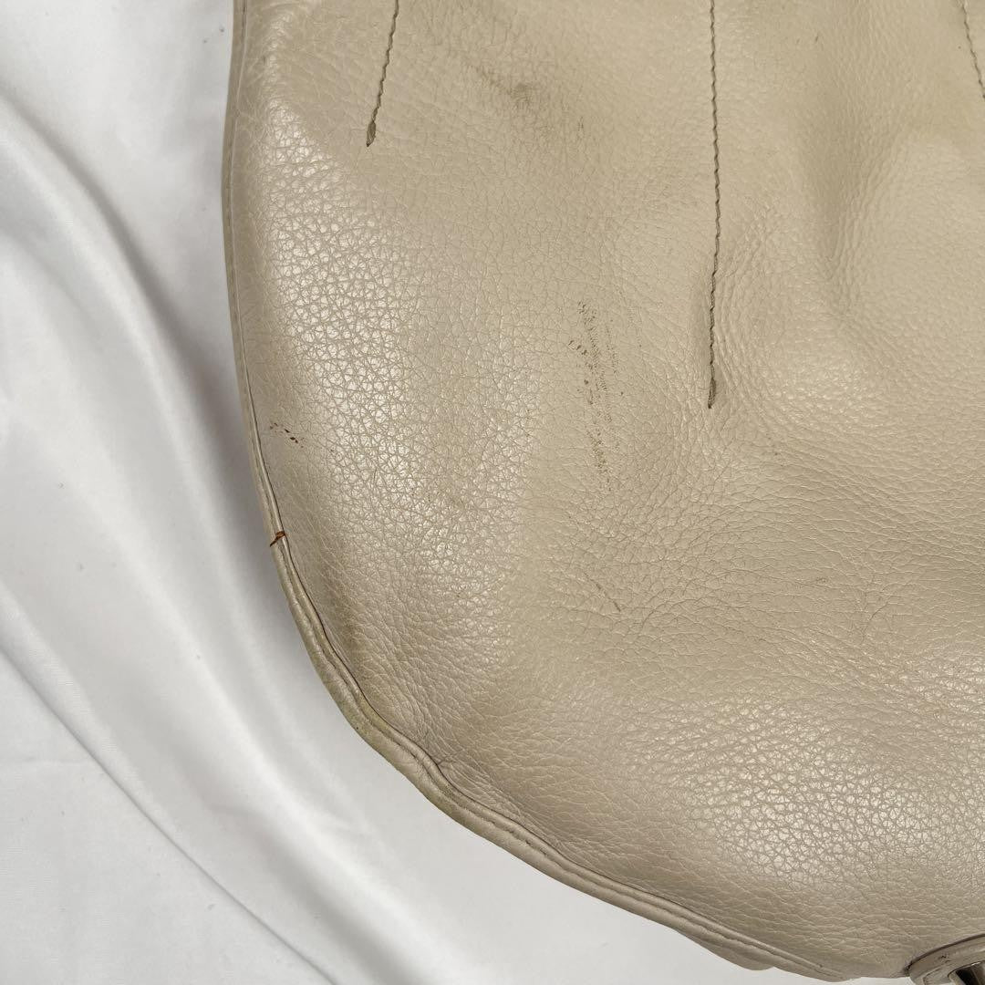 Christian Dior Hand Shoulder Bag Tote Purse Leather Authentic