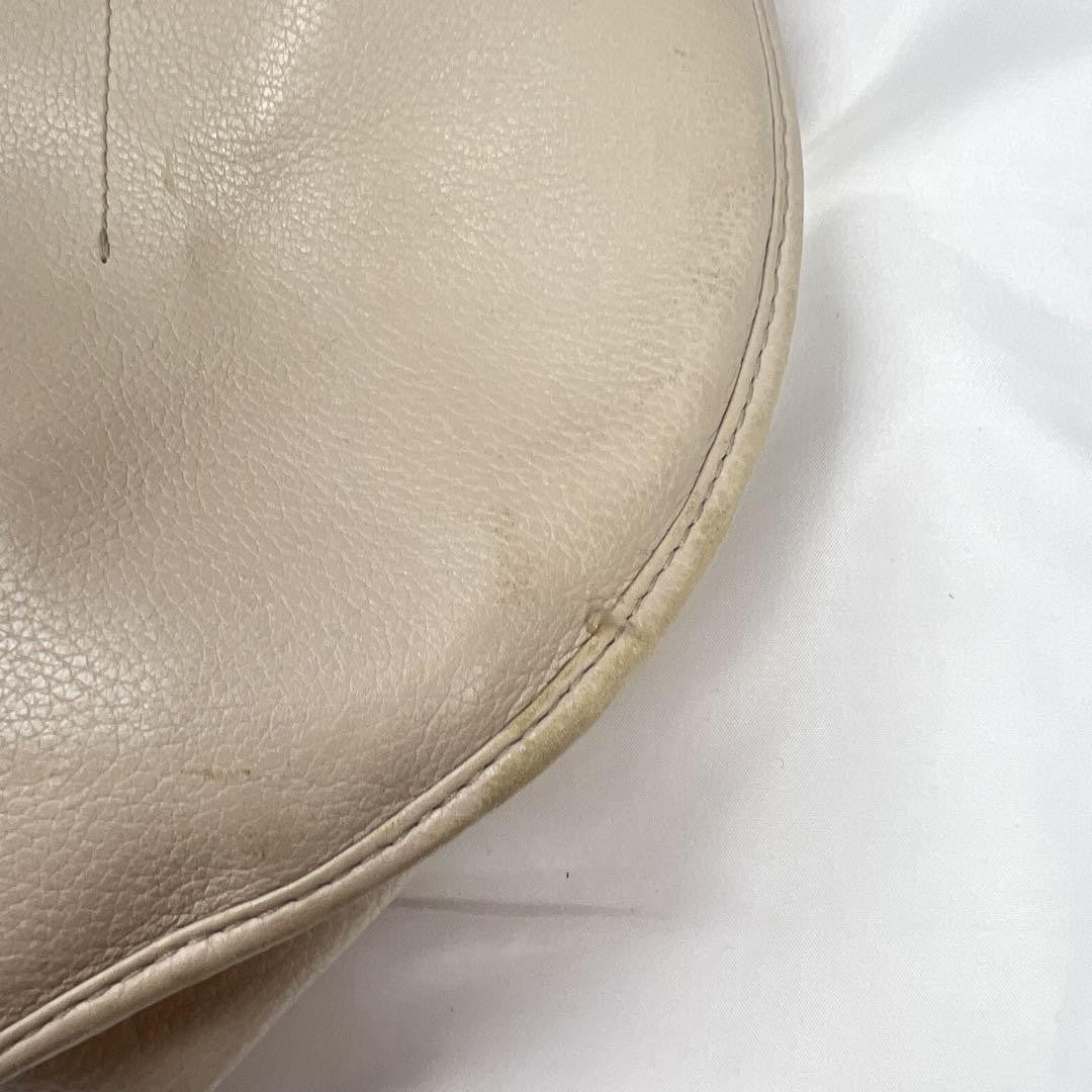 Christian Dior Hand Shoulder Bag Tote Purse Leather Authentic