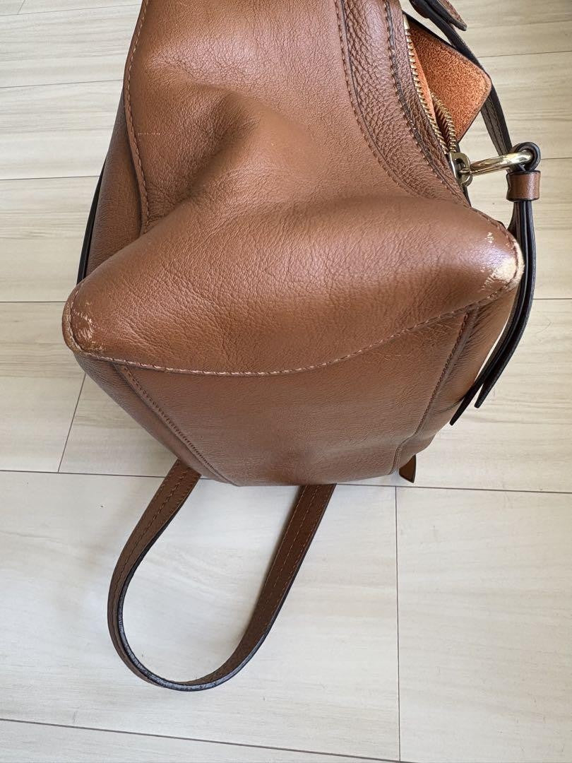 Chloe Hand Shoulder Bag Tote Purse 2way Brown Authentic