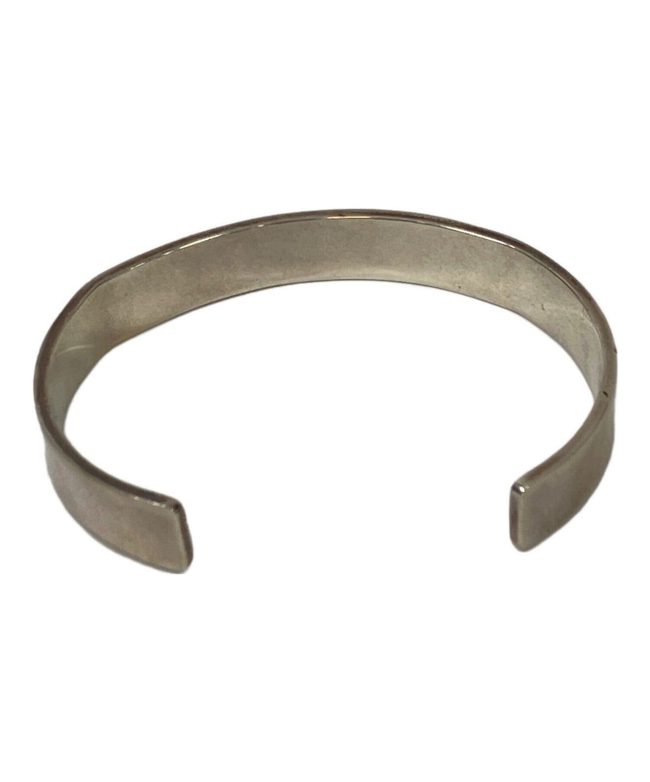 GUCCI Bracelet Bangle Silver White Men's Accessory Authentic