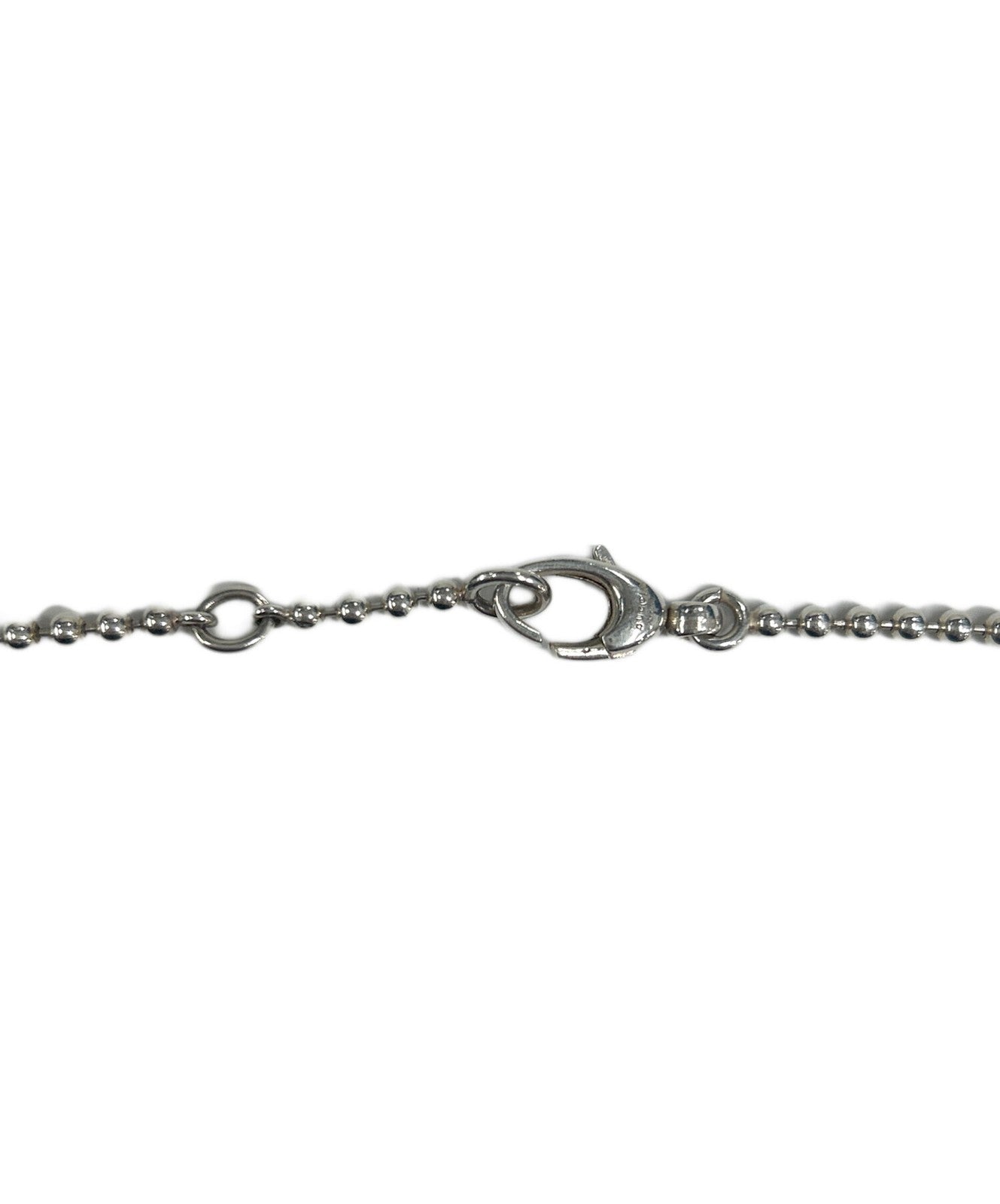 GUCCI Necklace Pendant Interlocking Heart Silver Women Accessory Authentic