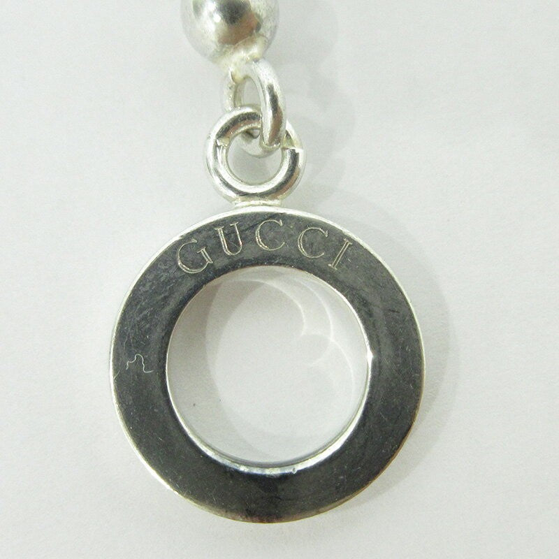 GUCCI Necklace Pendant Ball Chain Silver 925 Unisex Accessory Authentic