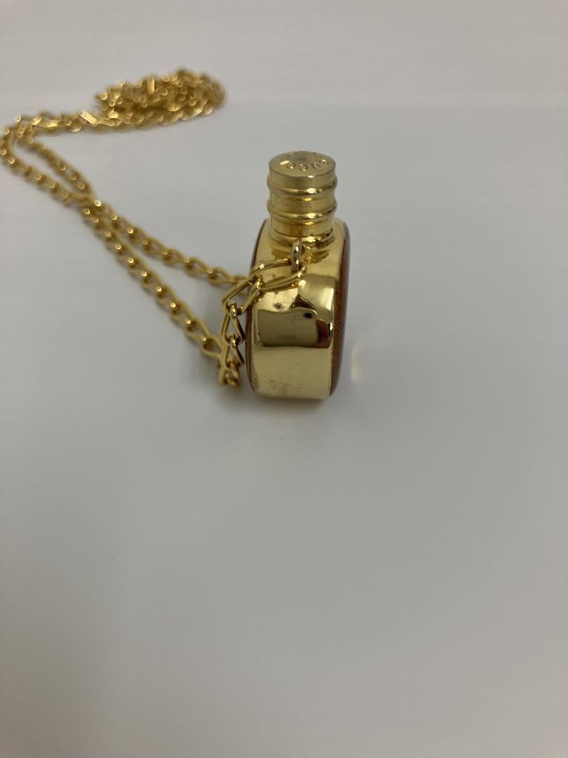 GUCCI Necklace Pendant Old Bottle Men's Accessory Authentic