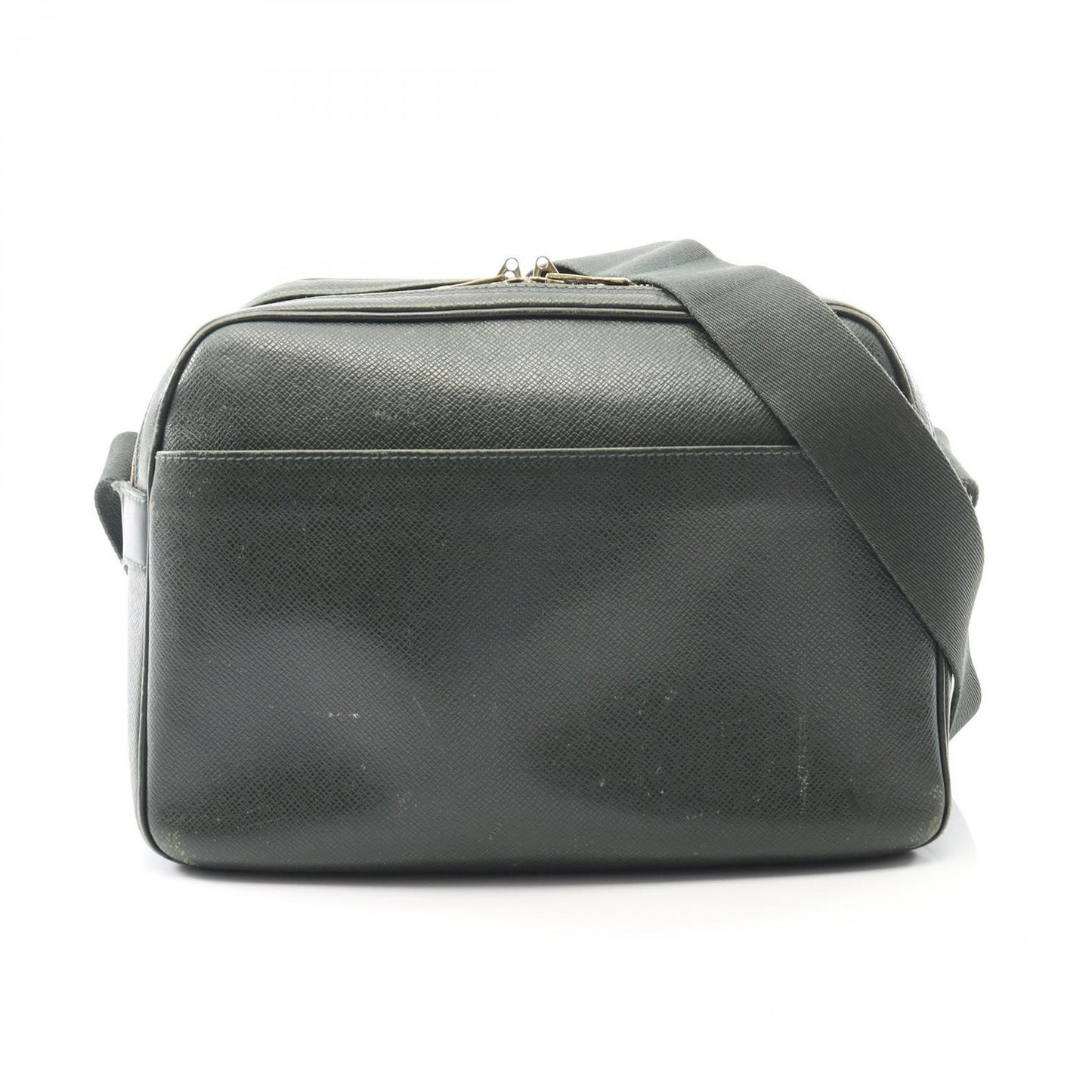 Louis Vuitton Shoulder Bag Purse M30154 Leather Green Authentic