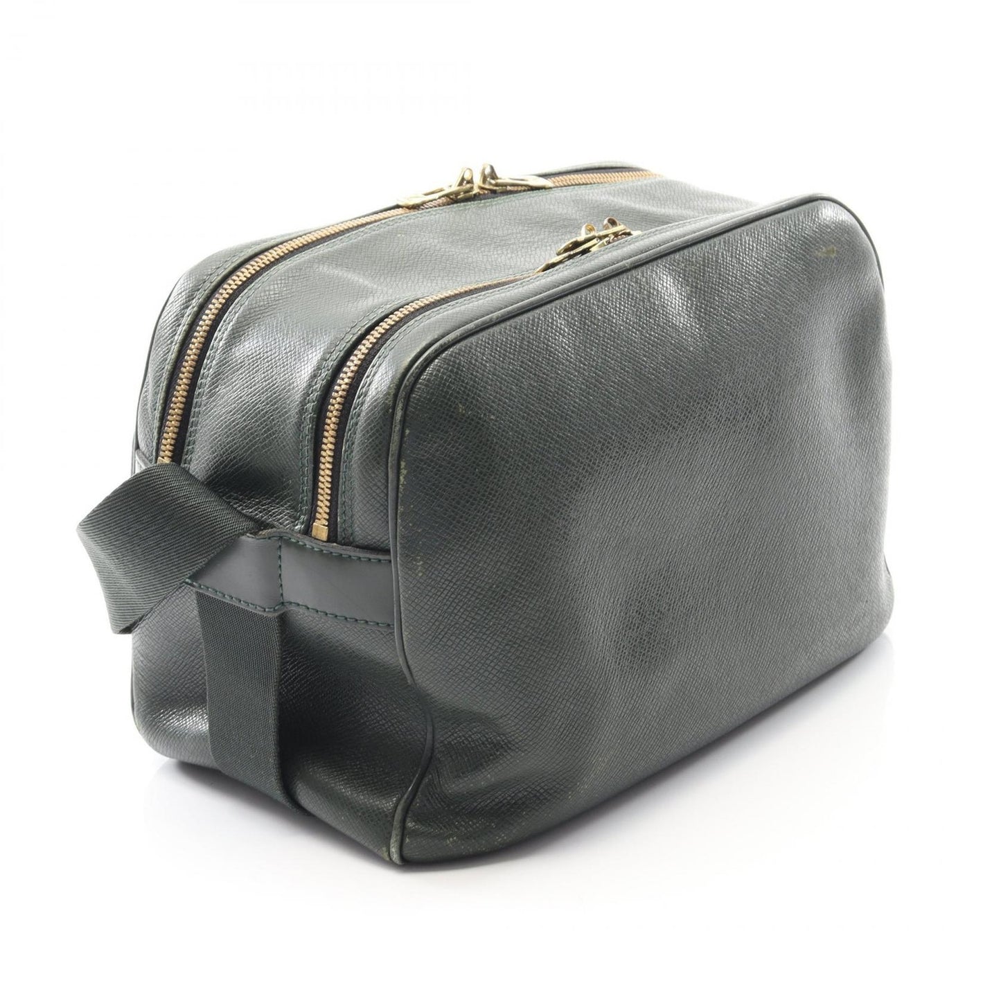 Louis Vuitton Shoulder Bag Purse M30154 Leather Green Authentic
