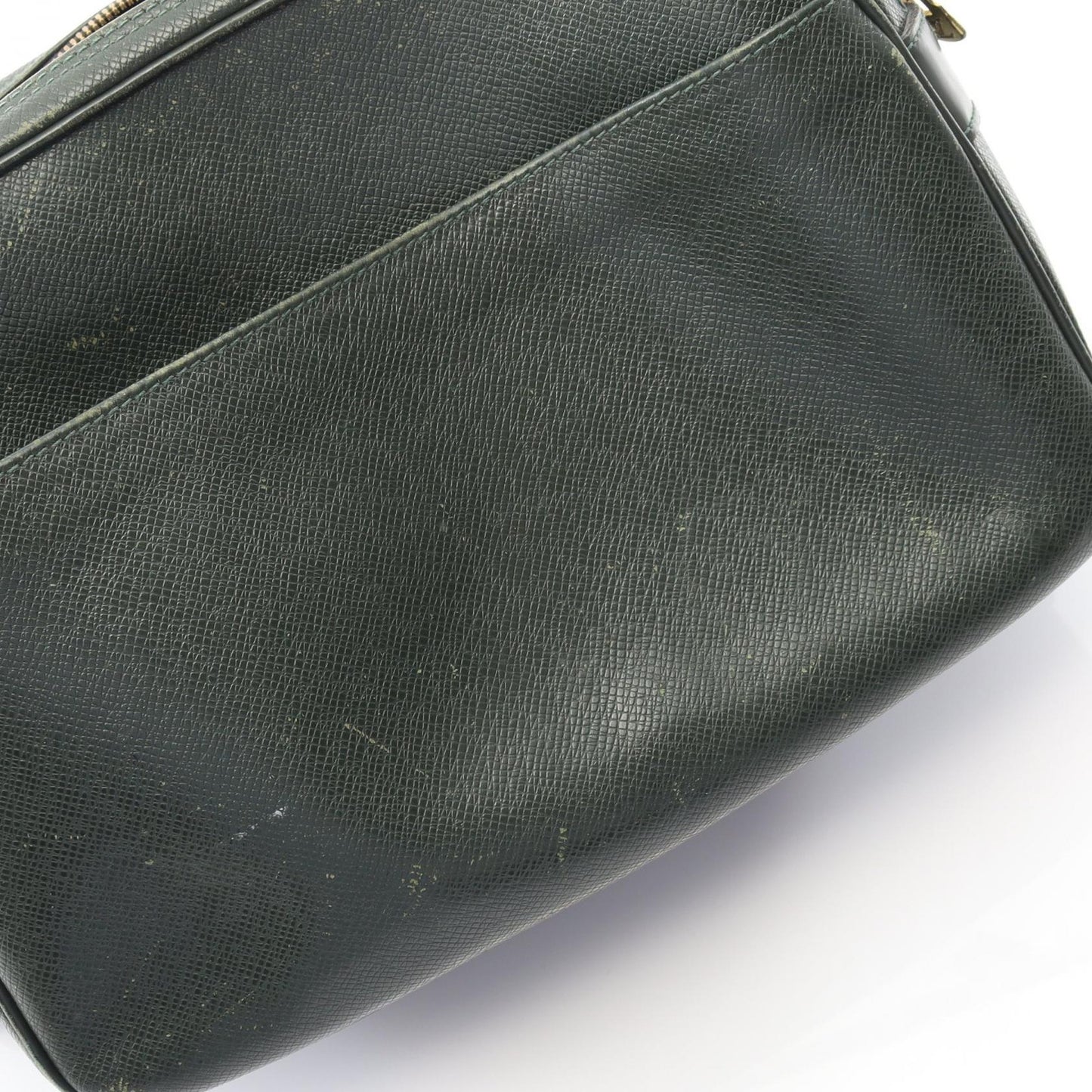 Louis Vuitton Shoulder Bag Purse M30154 Leather Green Authentic