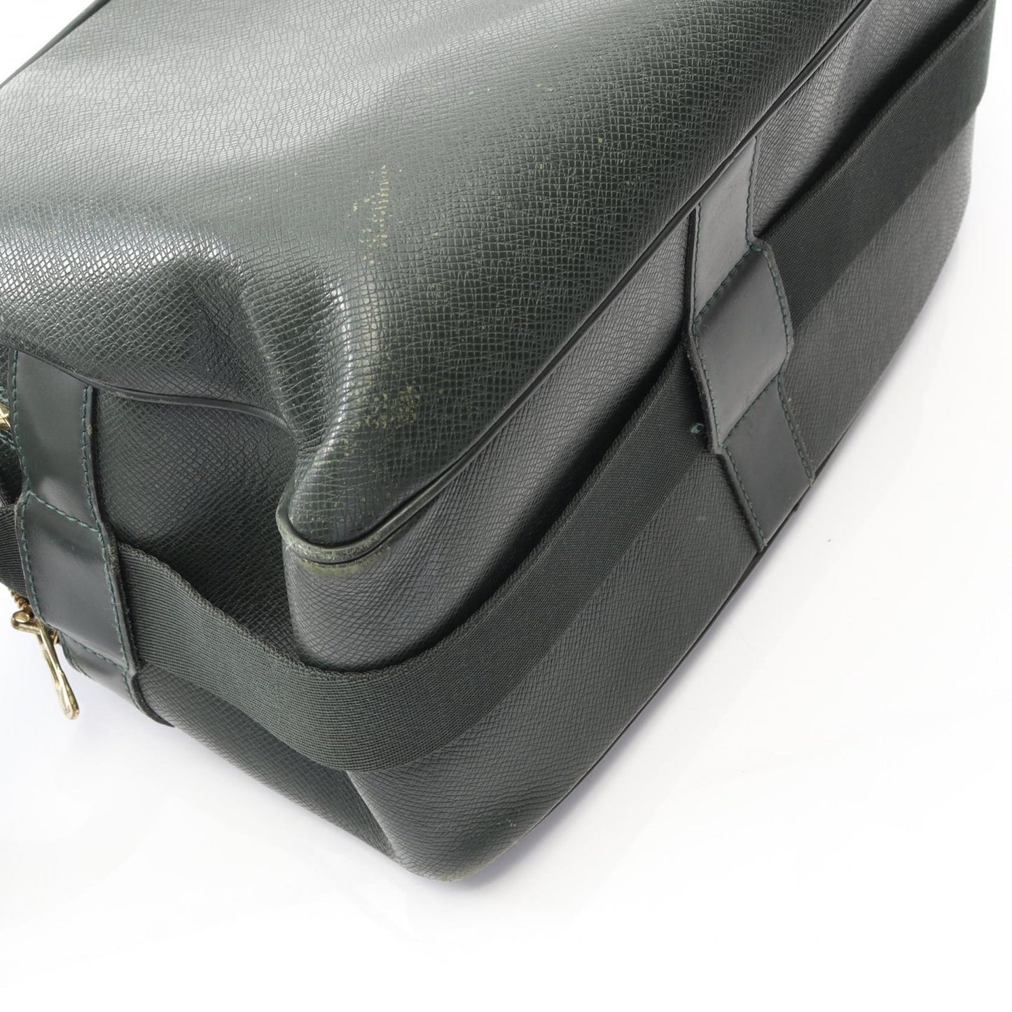 Louis Vuitton Shoulder Bag Purse M30154 Leather Green Authentic