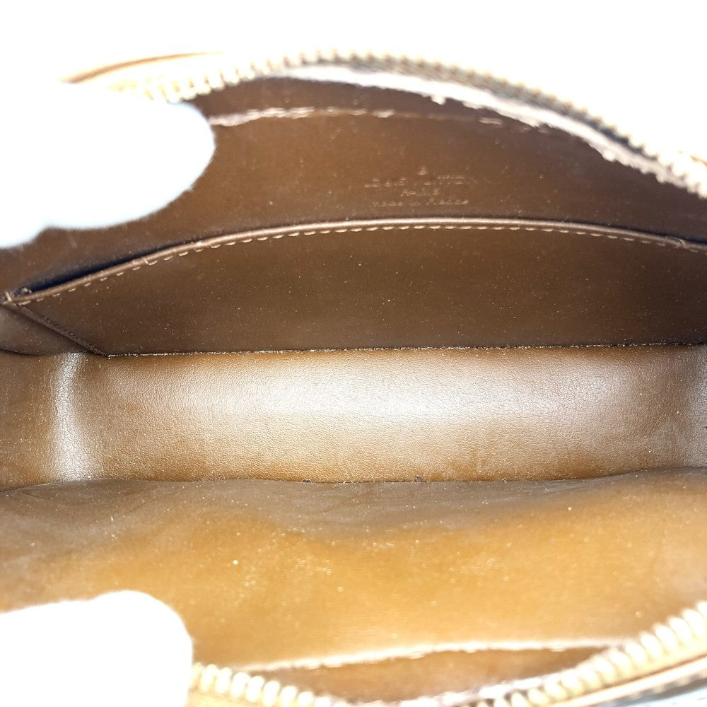 Louis Vuitton Shoulder Bag Purse Christy MM Vernis Gold Authentic