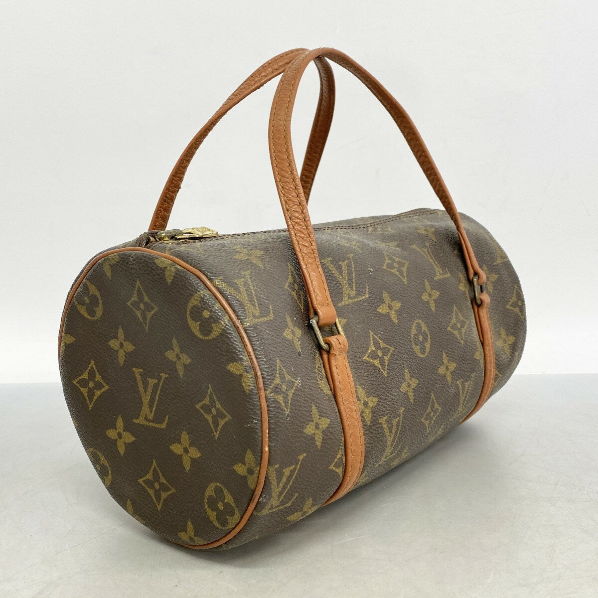 Louis Vuitton Hand Bag Tote Purse Monogram M51386 Brown Authentic