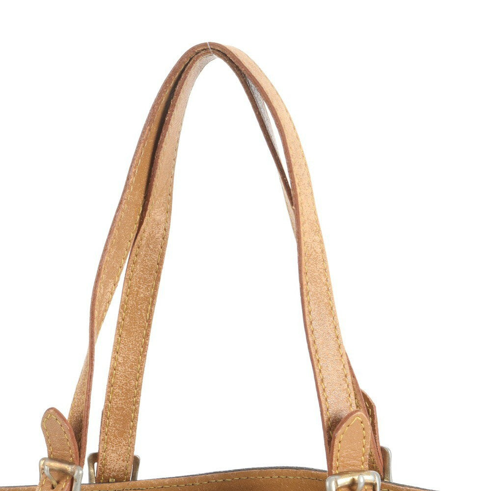 Louis Vuitton Hand Bag Tote Purse Monogram M42236 Leather Coated Canvas Brown