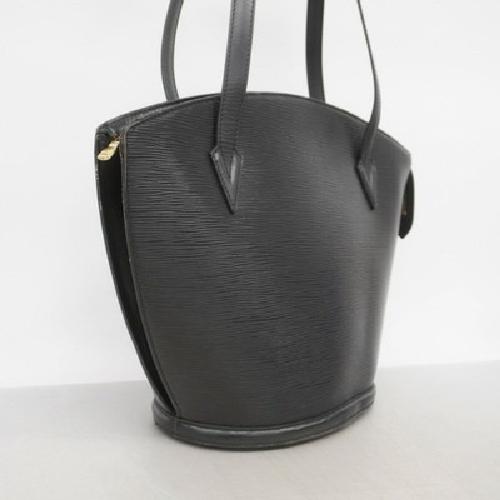 Louis Vuitton Shoulder Bag Purse Epi M52262 Noir Authentic
