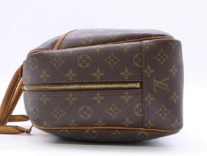 Louis Vuitton Hand Bag Tote Purse Monogram M47270 Brown Authentic