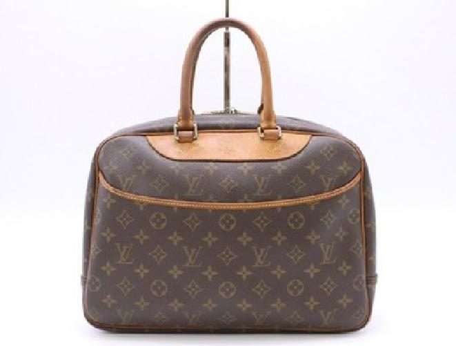 Louis Vuitton Hand Bag Tote Purse Monogram M47270 Brown Authentic