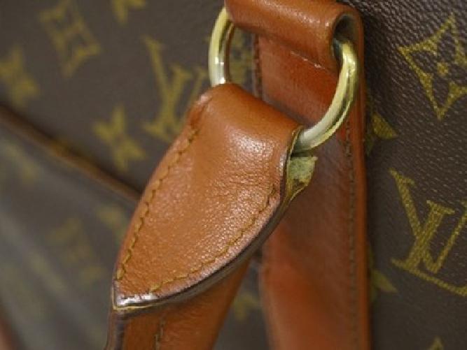 Louis Vuitton Hand Bag Tote Purse Monogram M42425 Brown Authentic